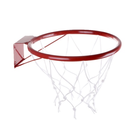 Купить Кольцо баскетбольное №5, с сеткой, d=380 мм в Барыше 