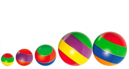 Купить Мячи резиновые (комплект из 5 мячей различного диаметра) в Барыше 