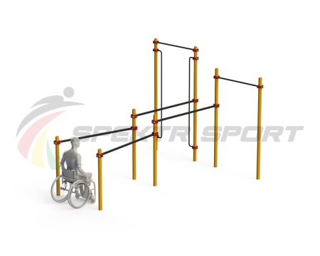 Купить Спортивный комплекс для инвалидов-колясочников WRK-D19_76mm в Барыше 