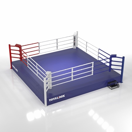 Купить Ринг боксерский Totalbox на помосте 0,5 м, 6х6м, 5х5м в Барыше 