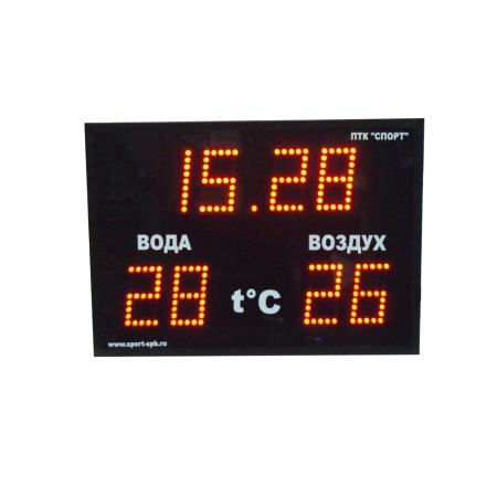 Купить Часы-термометр СТ1.13-2t для бассейна в Барыше 