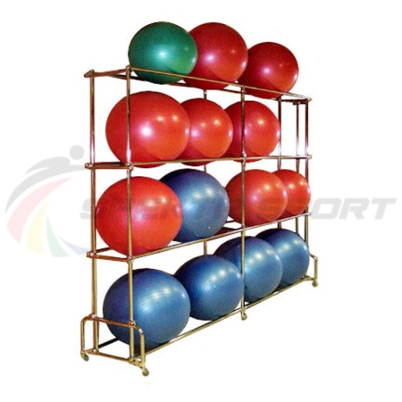 Купить Стеллаж для гимнастических мячей 16 шт в Барыше 