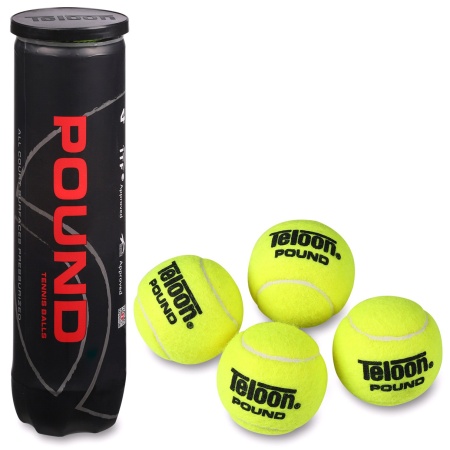 Купить Мяч для большого тенниса Teloon 828Т Р4  (4 шт) в Барыше 