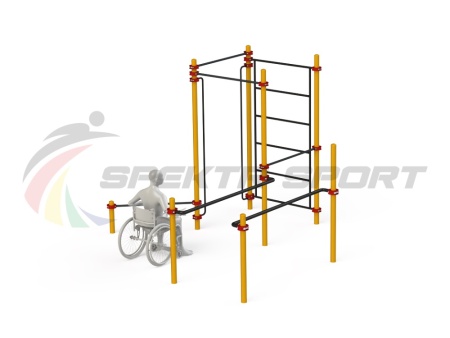 Купить Спортивный комплекс для инвалидов-колясочников WRK-D18_76mm в Барыше 