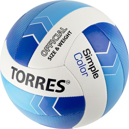 Купить Мяч волейбольный Torres Simple Color любительский р.5 в Барыше 